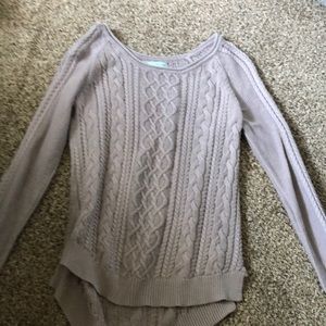Knit sweater